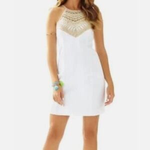 Lilly Pulitzer Pearl Resort soft Shift Dress Size 0.